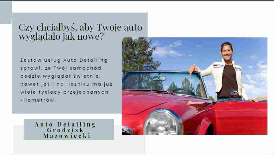 auto detailing near Warsaw